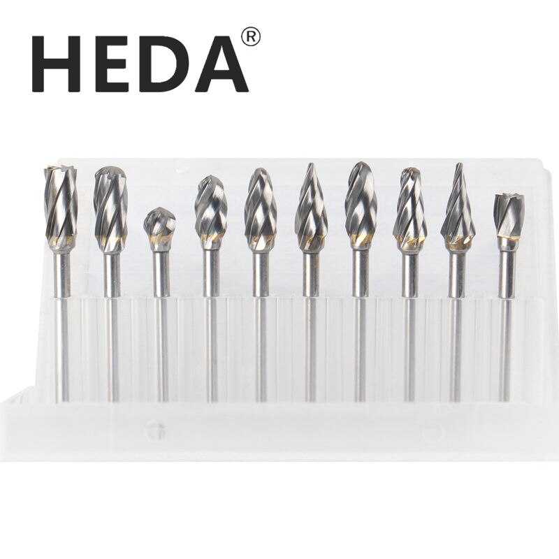 HEDA 10 / 3mm shank 6mm coarse tooth carbide ..